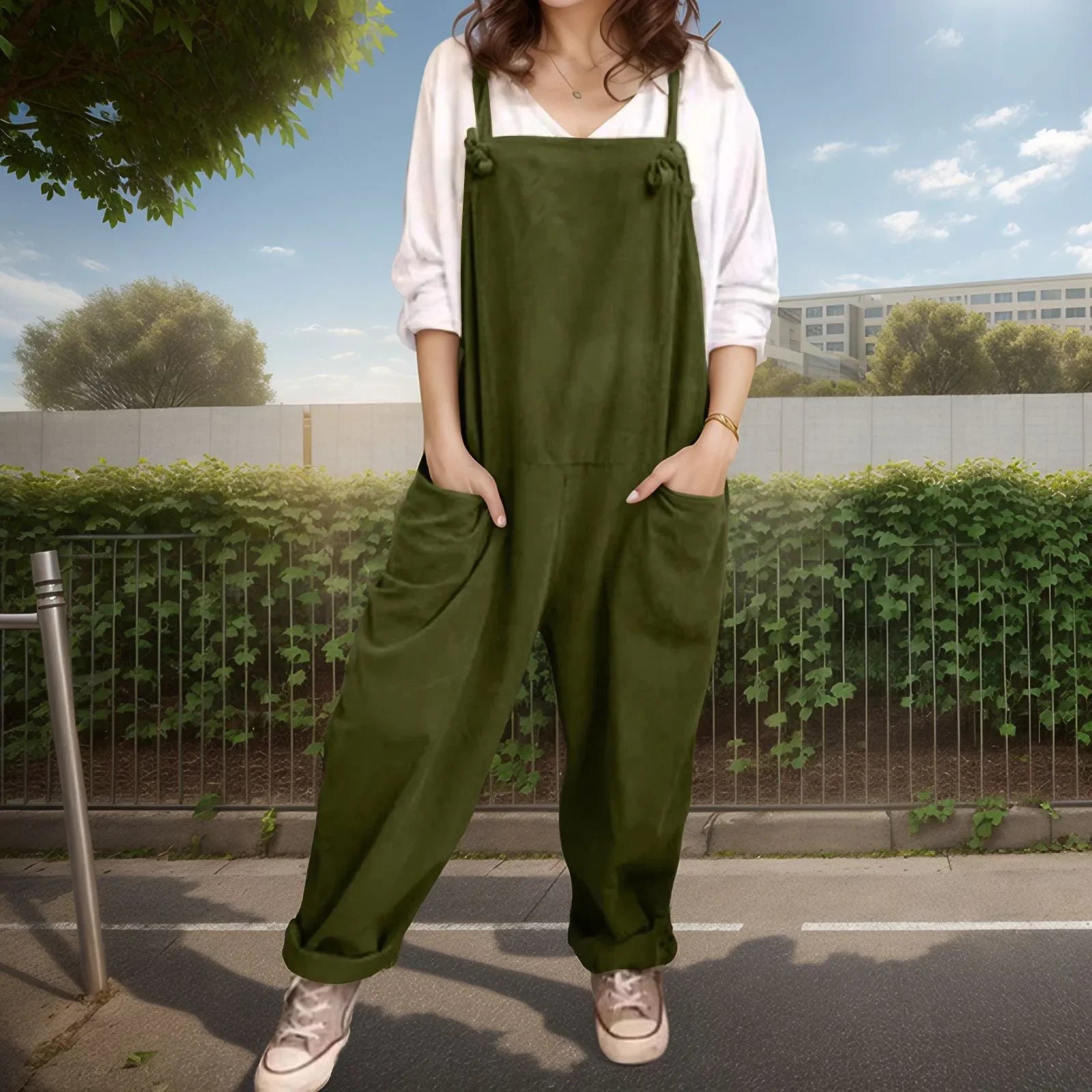 Bianca™ | Elegante, weite Baumwollkombination