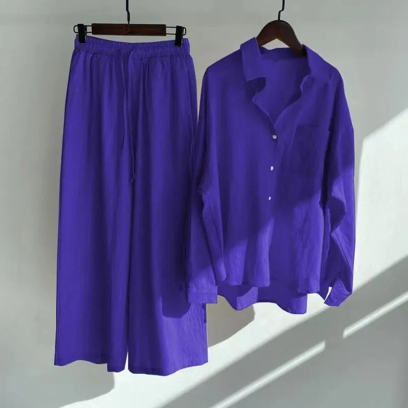 Dream™ | Baumwoll-Leinen Ensemble Eleganz Komfort
