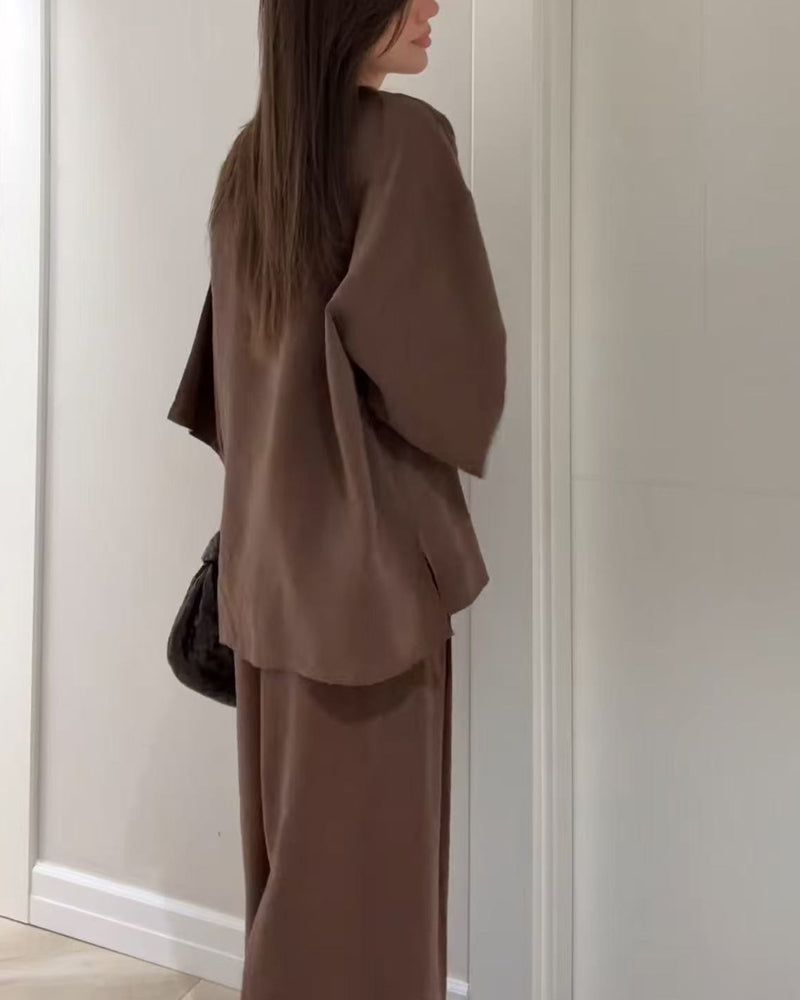 Mélanie™ | Elegantes, lässiges Set aus leichtem Stoff