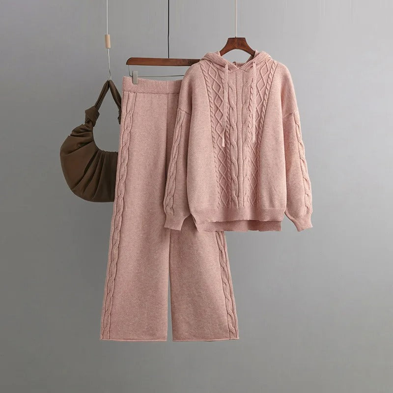 Rowena™ | Bequemes Strickkostüm-Set
