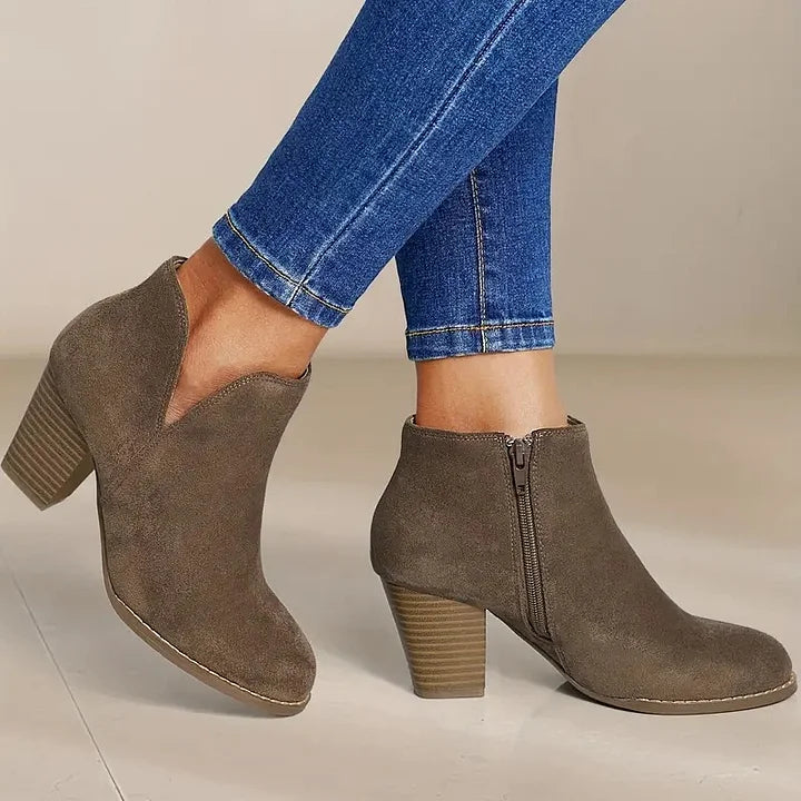 ALEXE™ | DAMENSTIEFELETTEN MIT BLOCKABSATZ
