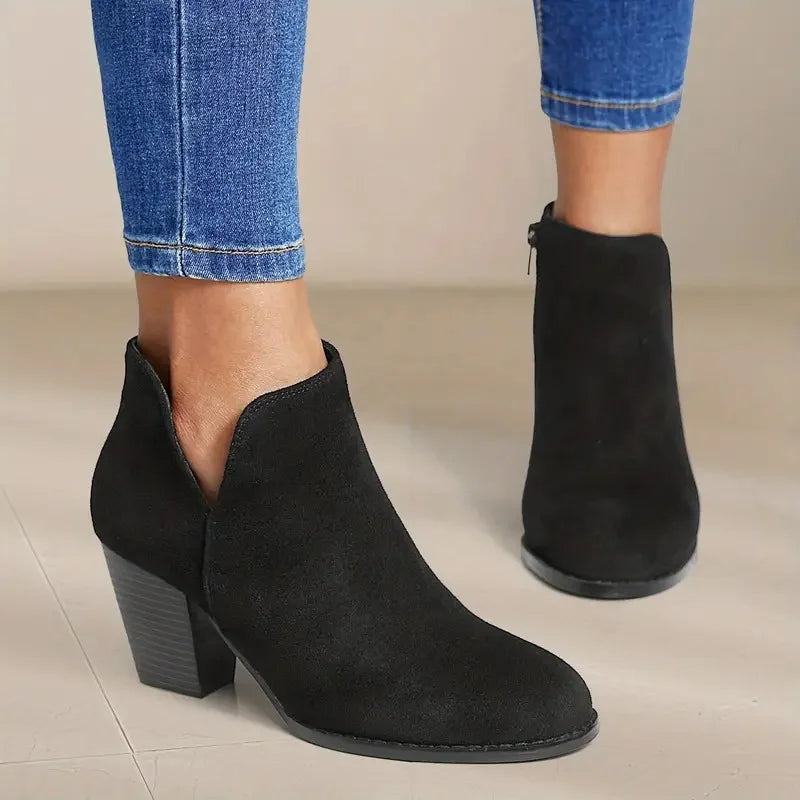 ALEXE™ | DAMENSTIEFELETTEN MIT BLOCKABSATZ