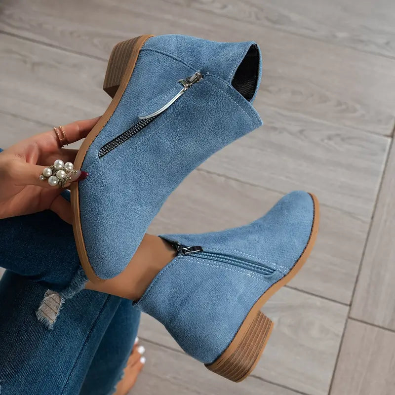 Elise™ | Elegante Komfort-Stiefeletten aus Diamant
