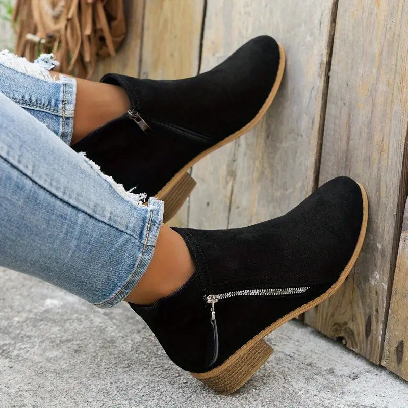 Elise™ | Elegante Komfort-Stiefeletten aus Diamant