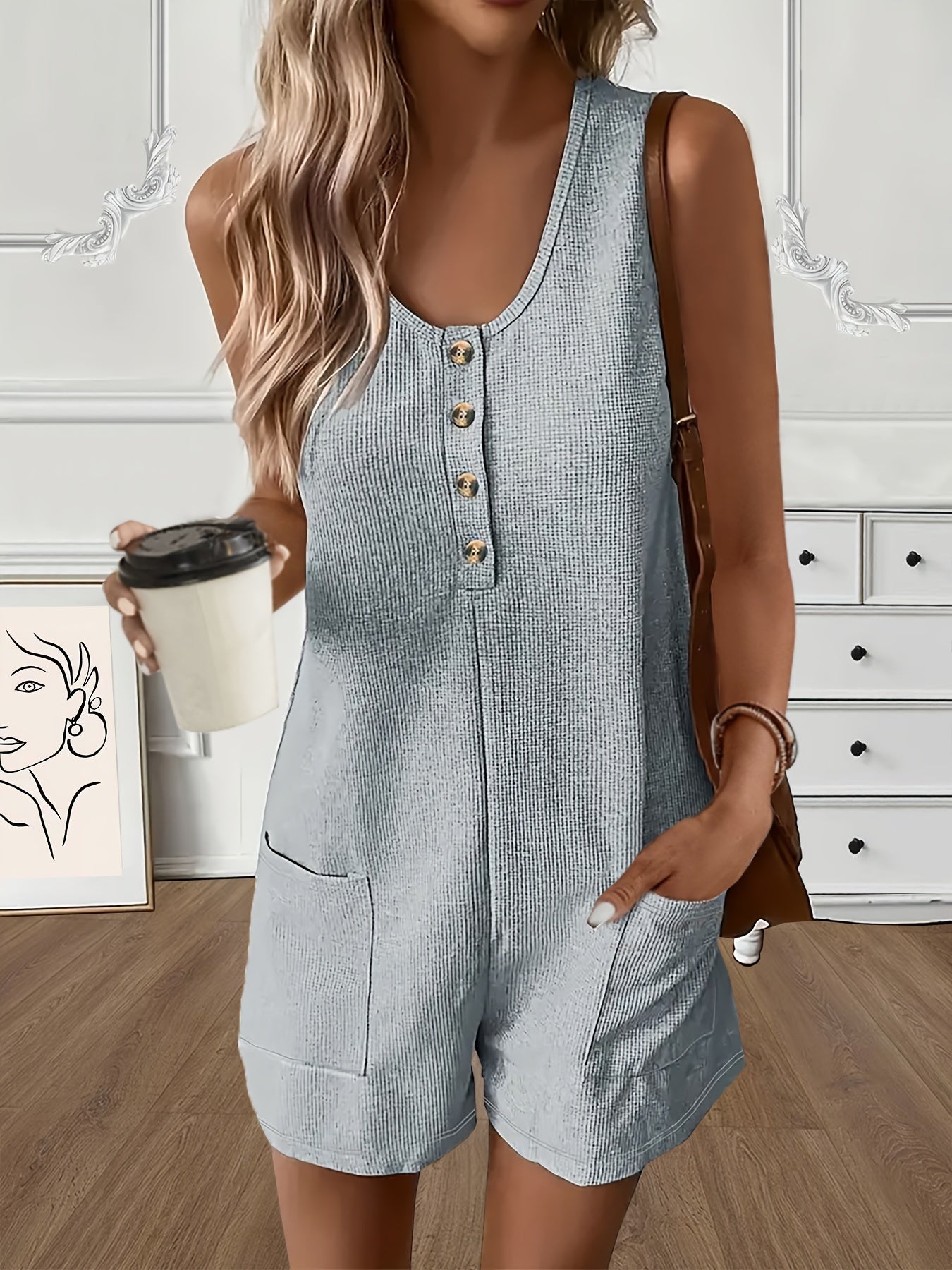 Lika™ | Lässiger Overall mit Taschen