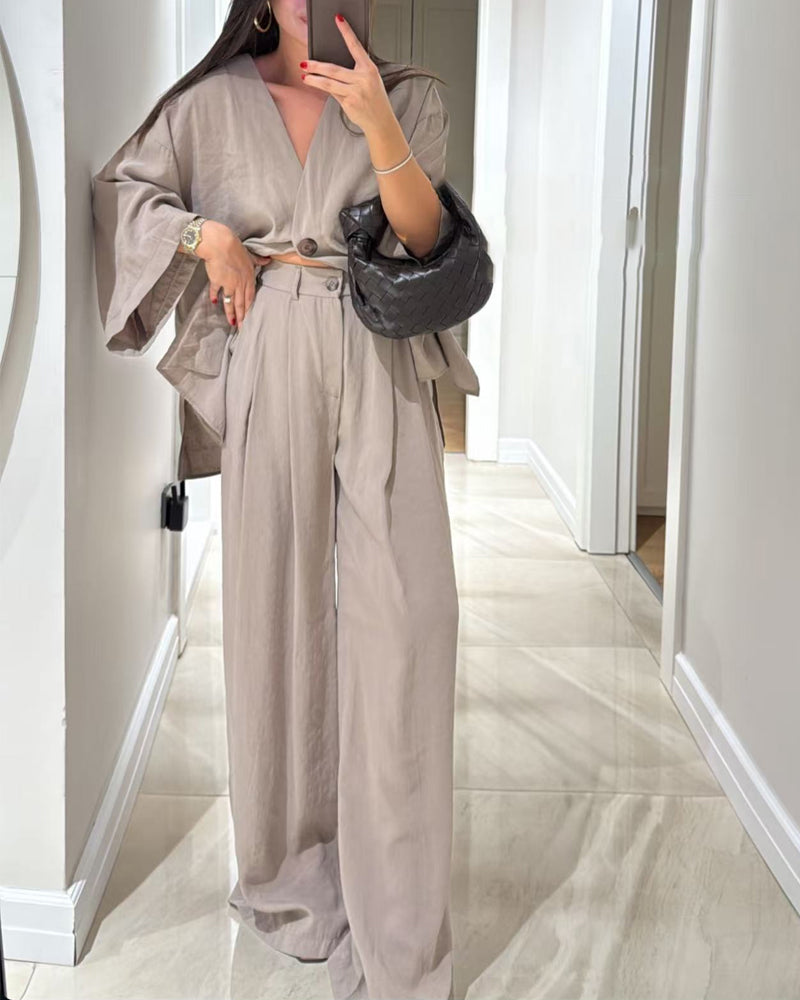 Mélanie™ | Elegantes, lässiges Set aus leichtem Stoff