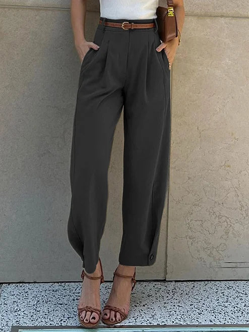 Bethany™ | Elegante Bundfaltenhose