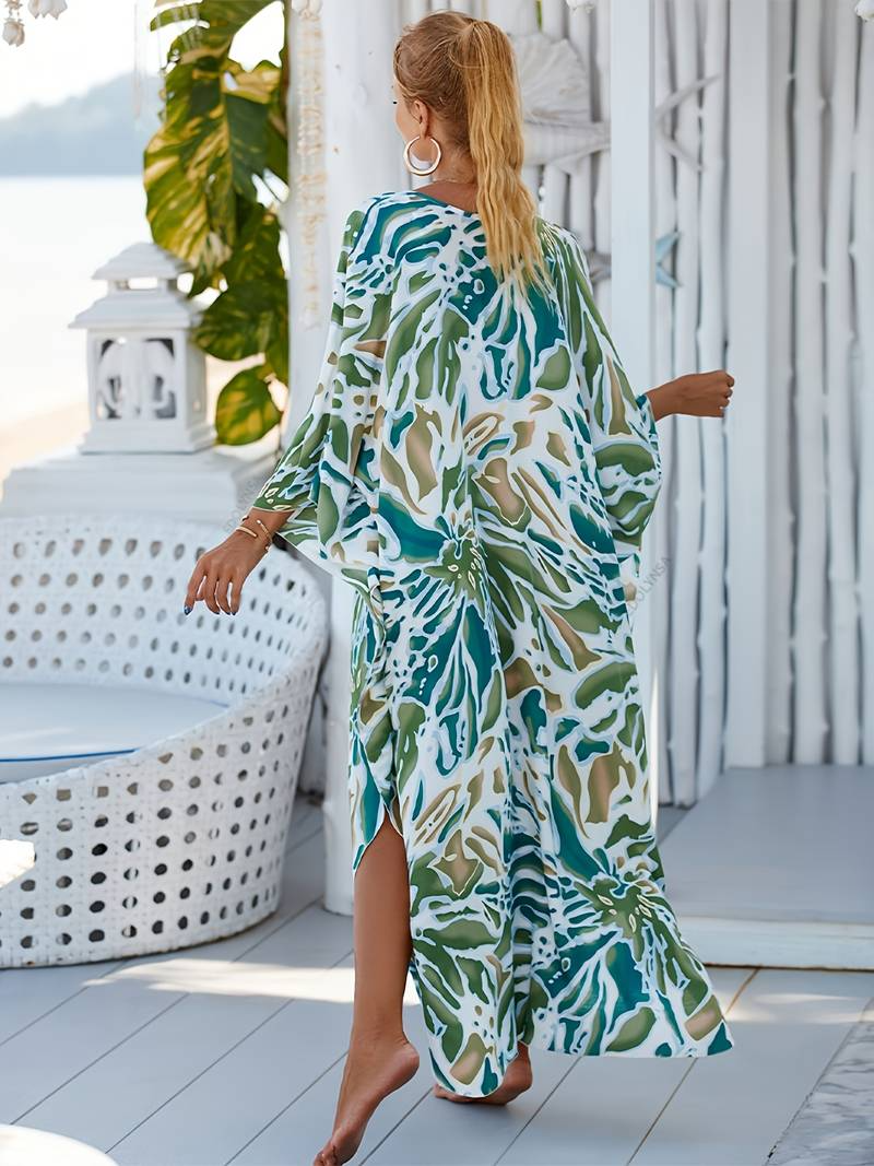 Daria™ | Elegantes Tropenkleid aus Baumwolle und Bambus