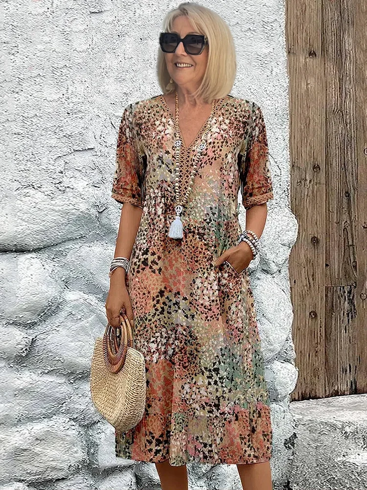 Colette™ | Elegantes Midi-Kleid