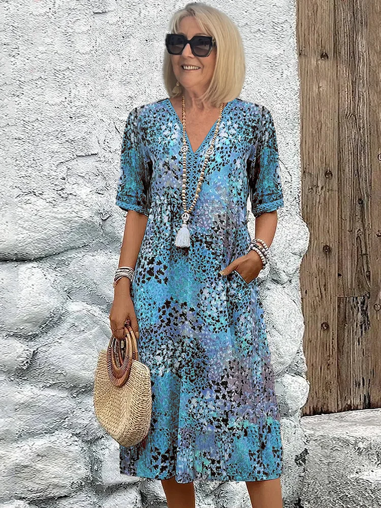 Colette™ | Elegantes Midi-Kleid