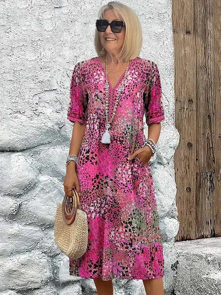 Colette™ | Elegantes Midi-Kleid