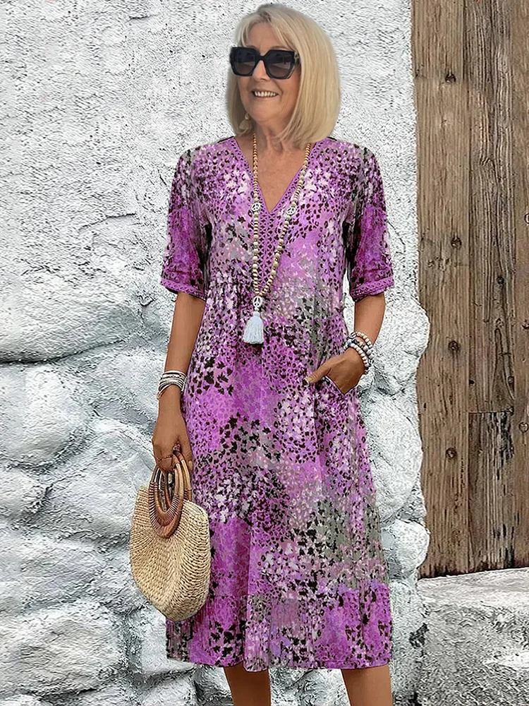 Colette™ | Elegantes Midi-Kleid