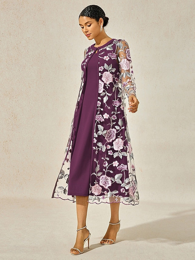 Leste™ | Elegantes Cocktailkleid in Tee-Länge