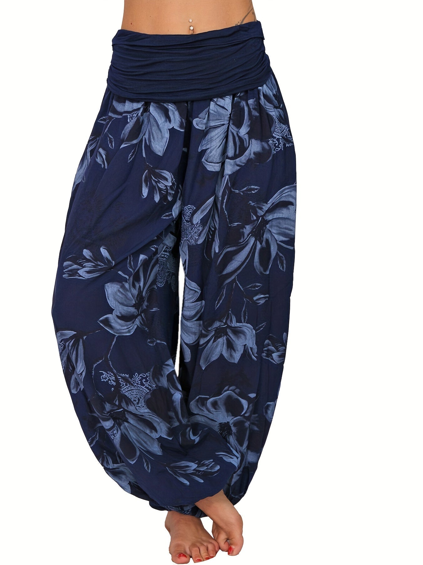 Muri™ | Elegante Blumen-Bohémien-Hose
