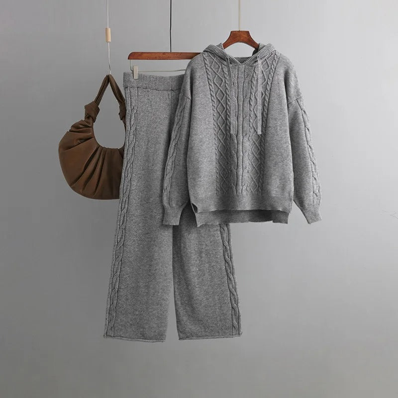 Rowena™ | Bequemes Strickkostüm-Set