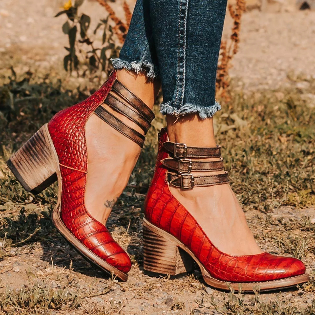 Milena™ | Elegante und Bequeme Lederstiefeletten