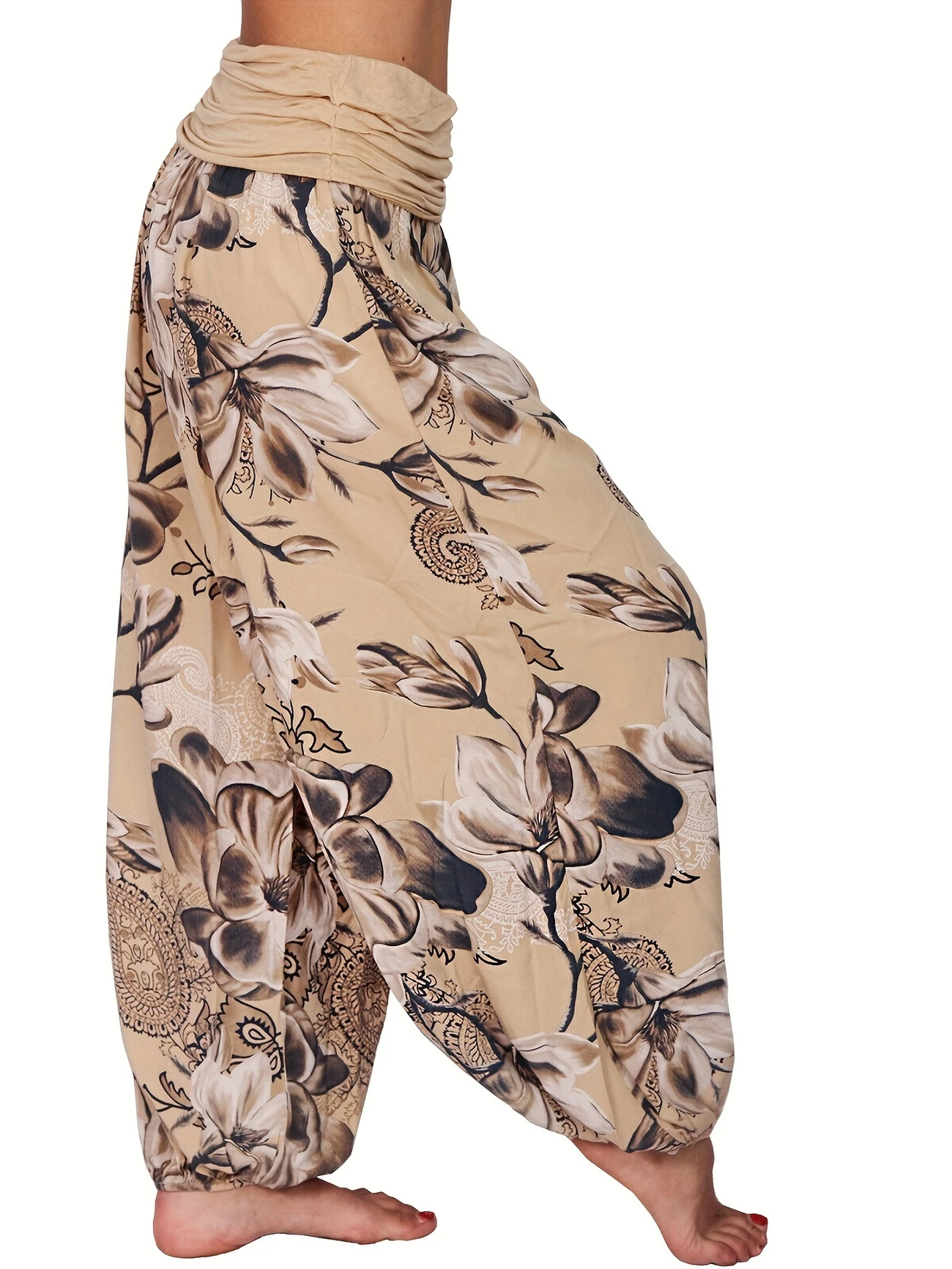 Muri™ | Elegante Blumen-Bohémien-Hose