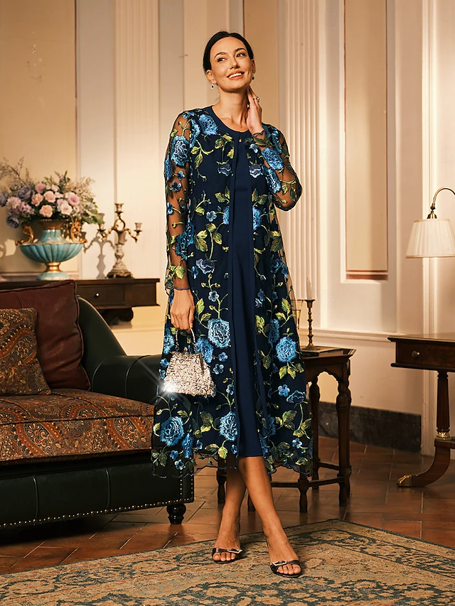 Leste™ | Elegantes Cocktailkleid in Tee-Länge