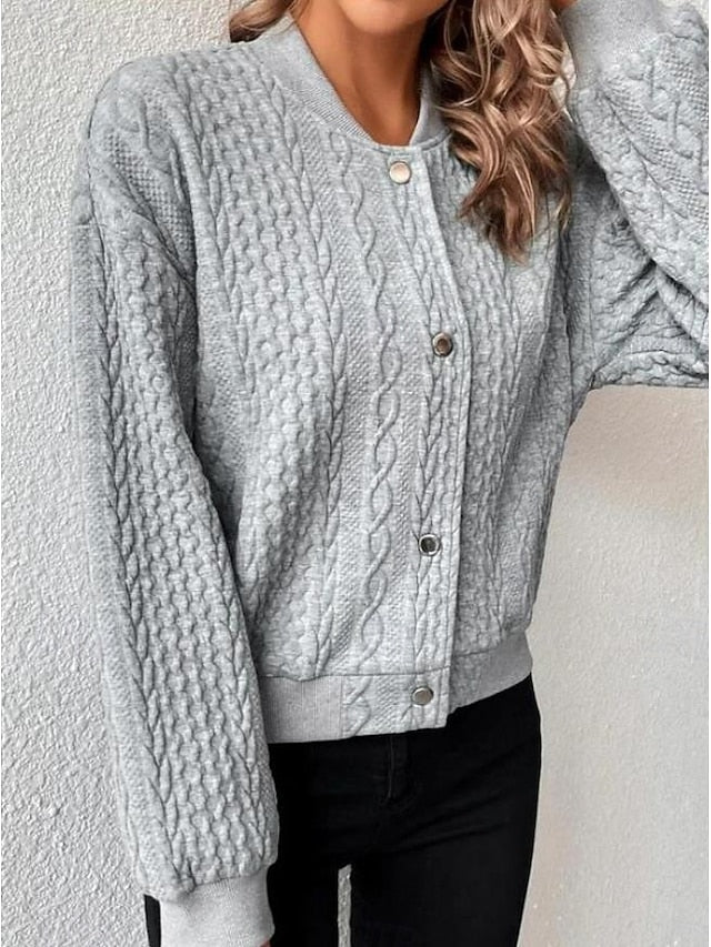 Amara™ | Legere Polyesterjacke, Eleganter Komfort