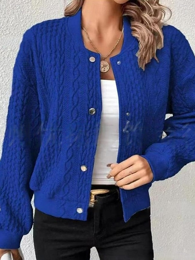 Amara™ | Legere Polyesterjacke, Eleganter Komfort