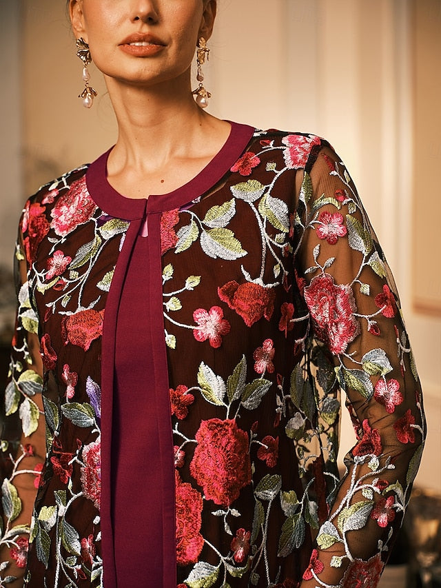 Leste™ | Elegantes Cocktailkleid in Tee-Länge