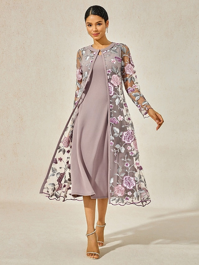 Leste™ | Elegantes Cocktailkleid in Tee-Länge