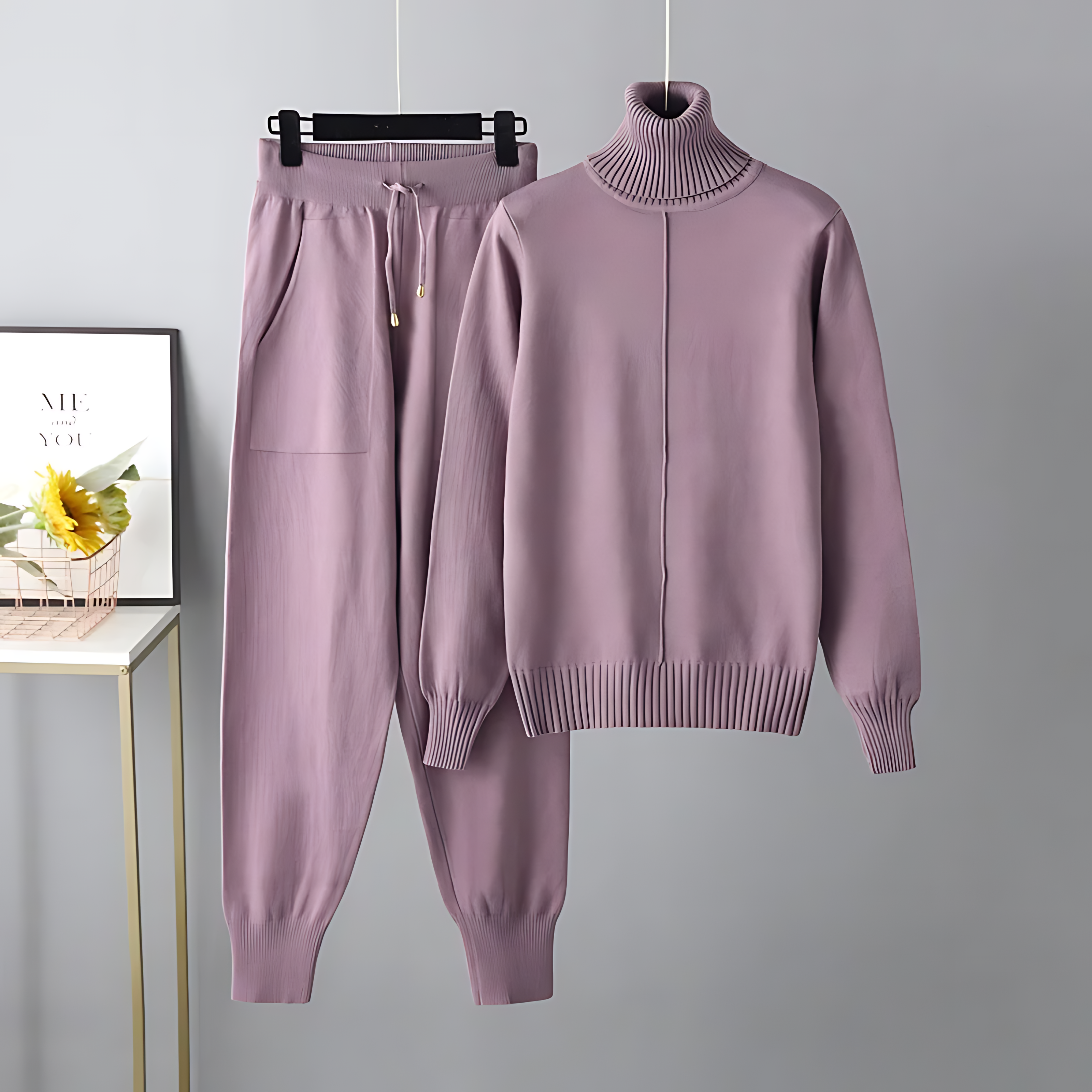 Avril™ | Elegantes und Bequemes Rollkragen-Set