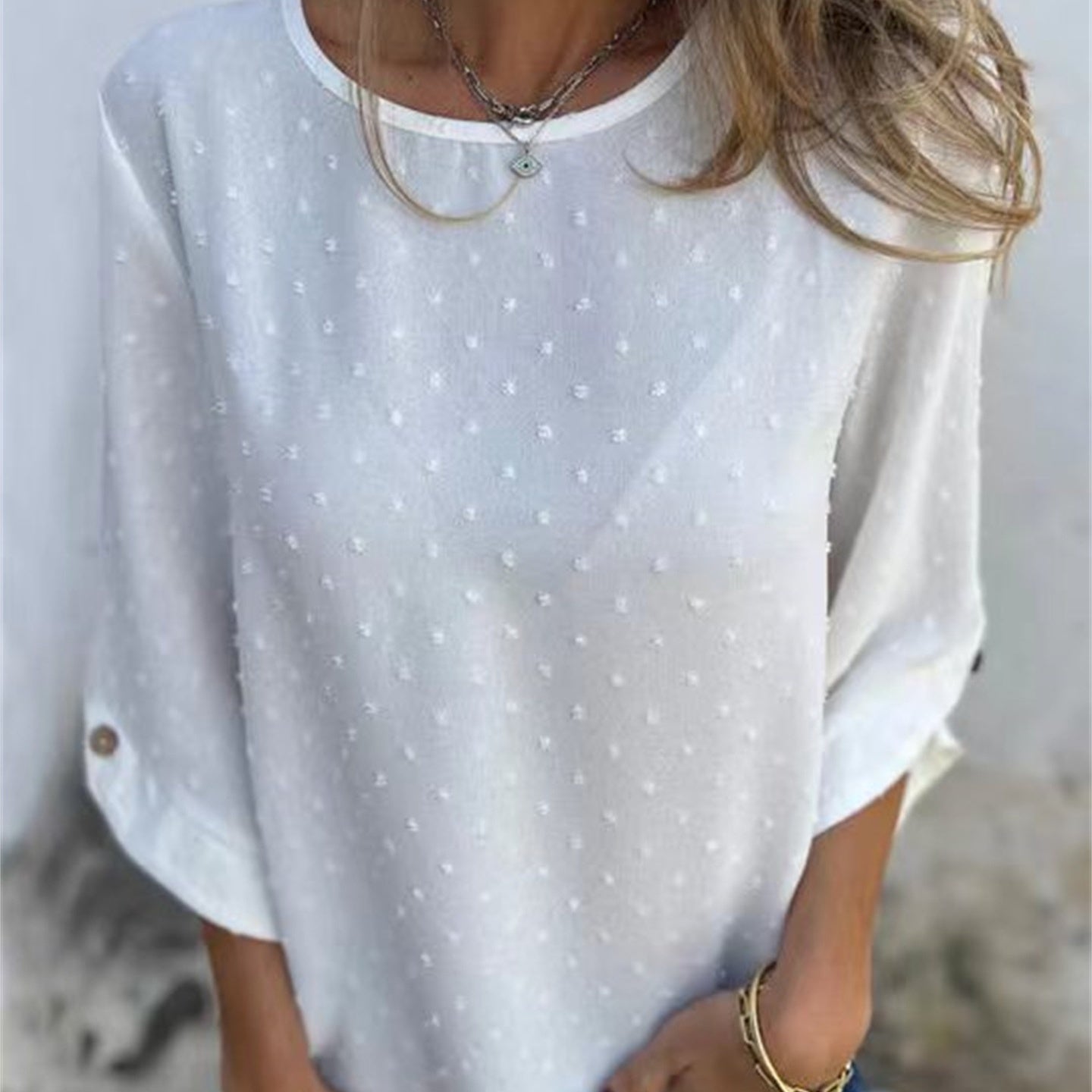 Neeko™ | Elegantes Lässig Jacquard-Oberteil