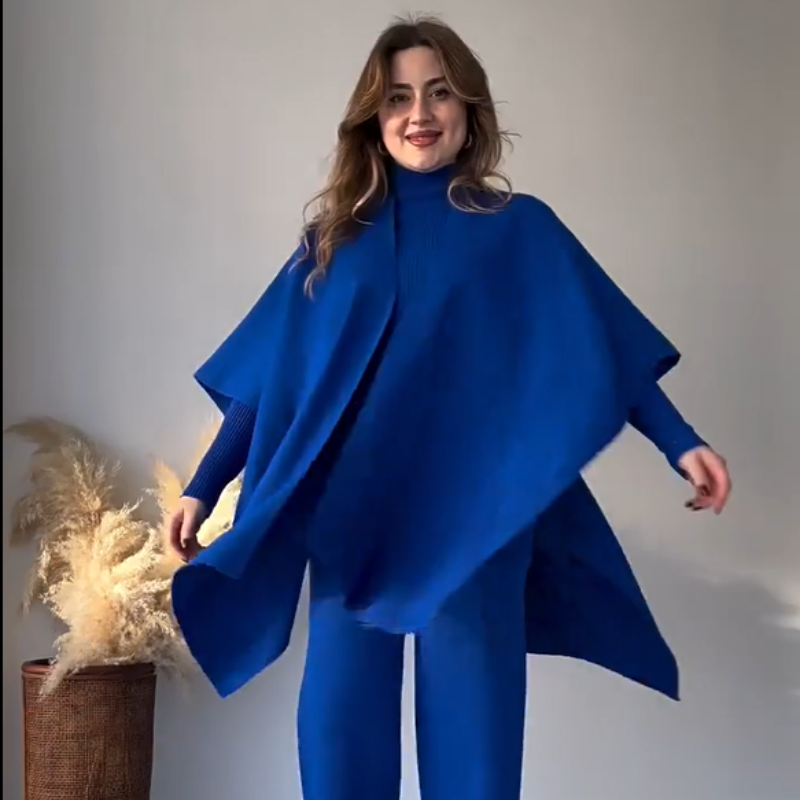 Nina™ | Elegantes Stretch-Material Ensemble