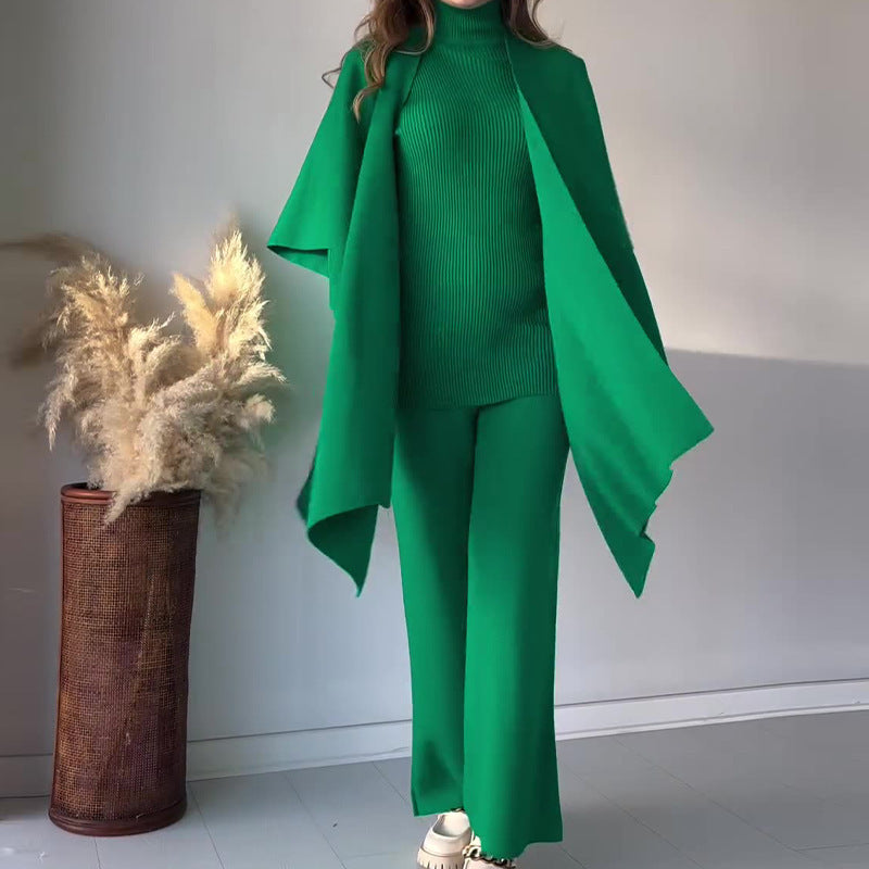 Nina™ | Elegantes Stretch-Material Ensemble