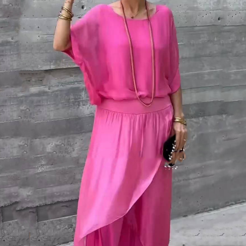 Daniela™ | Chic und Luftiges Ensemble mit Schlitz