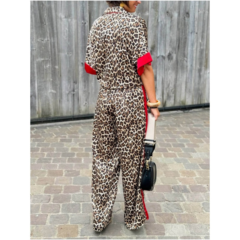 Leona™ | Elegantes Leopardenmuster-Set