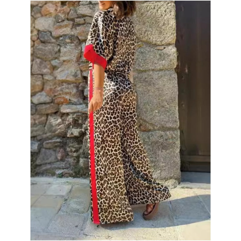 Leona™ | Elegantes Leopardenmuster-Set