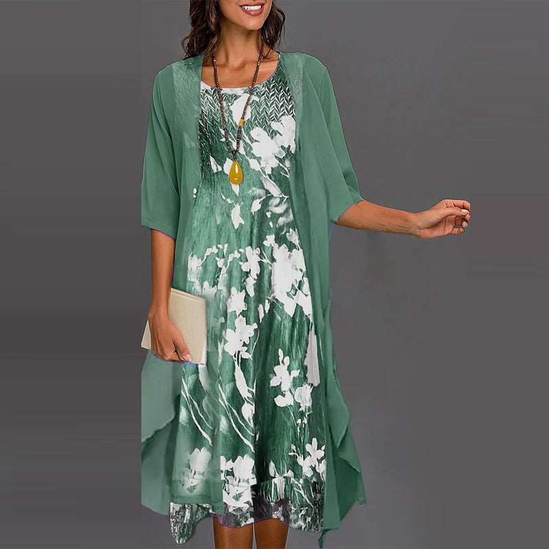 Adeline™ | Elegantes 2-teiliges Baumwollensemble