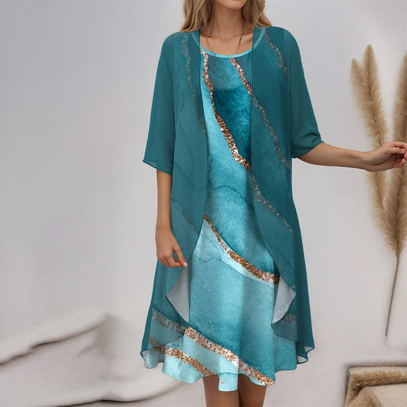 Adeline™ | Elegantes 2-teiliges Baumwollensemble