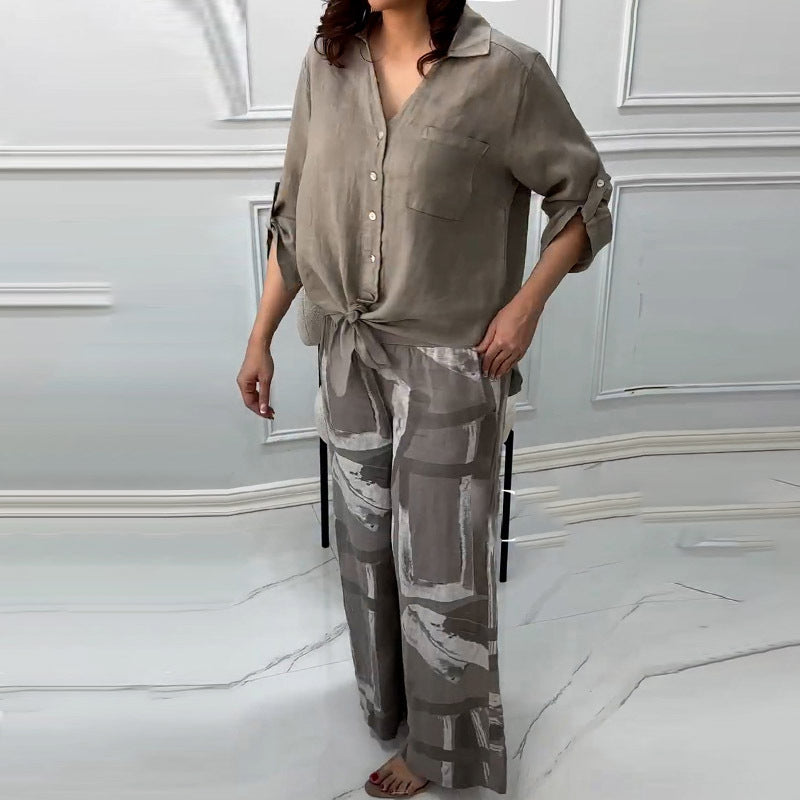 Pinas™ | Elegantes Freizeit-Cotton Ensemble