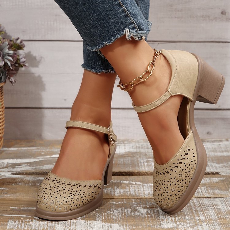 Aspen™ | Elegante Retro-Mesh Sandalen