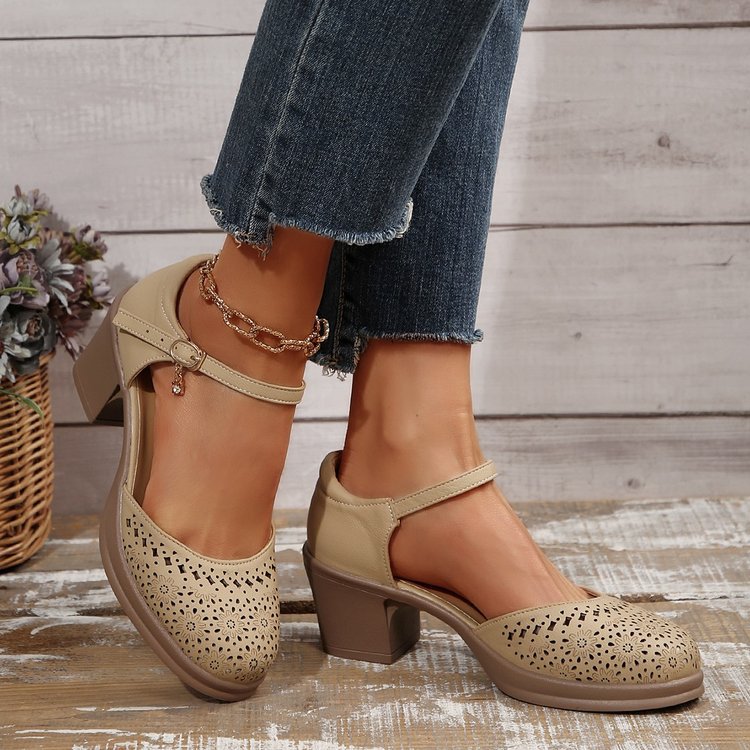 Aspen™ | Elegante Retro-Mesh Sandalen
