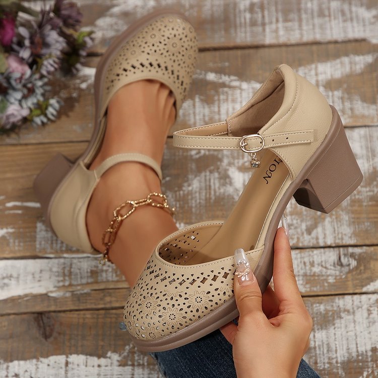 Aspen™ | Elegante Retro-Mesh Sandalen
