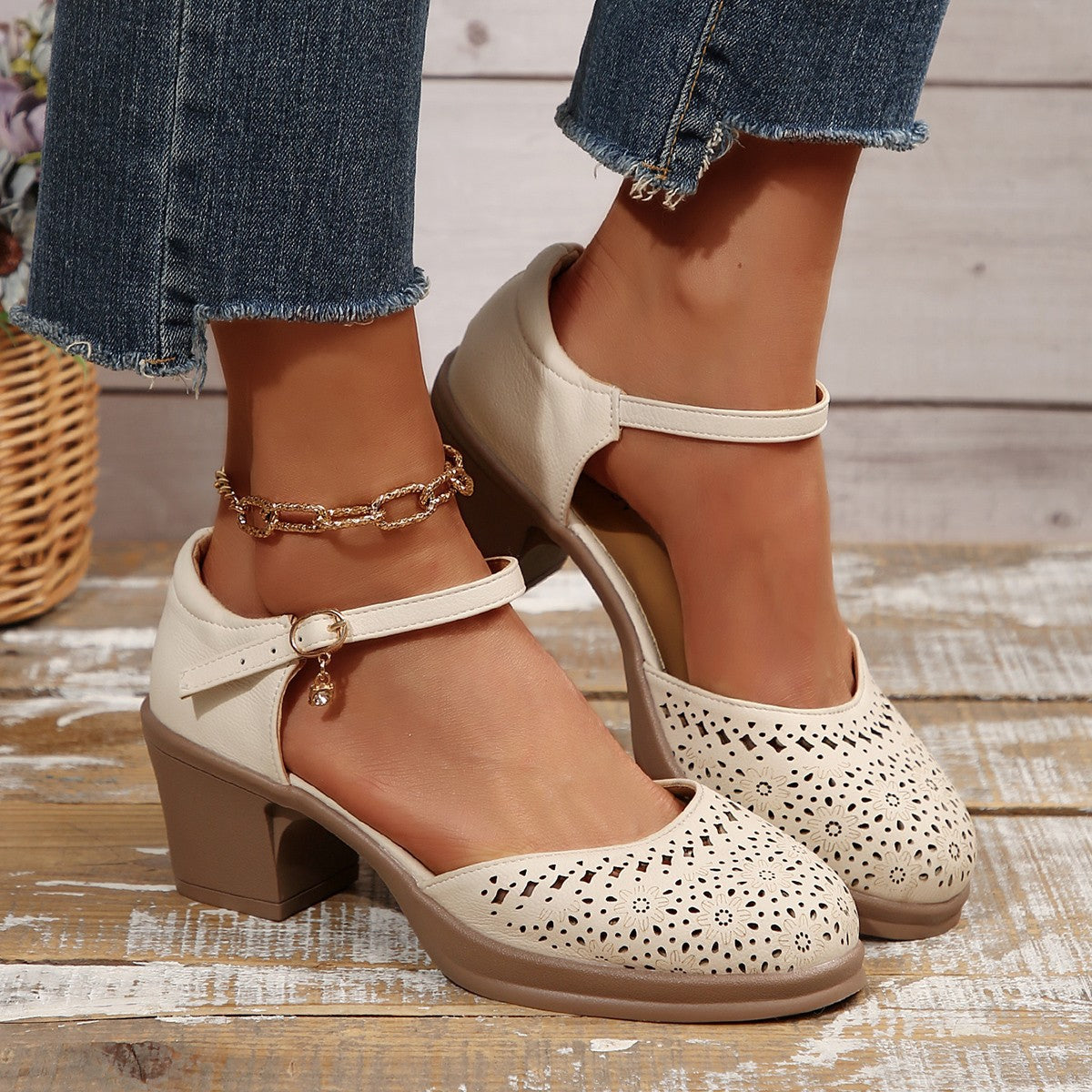 Aspen™ | Elegante Retro-Mesh Sandalen