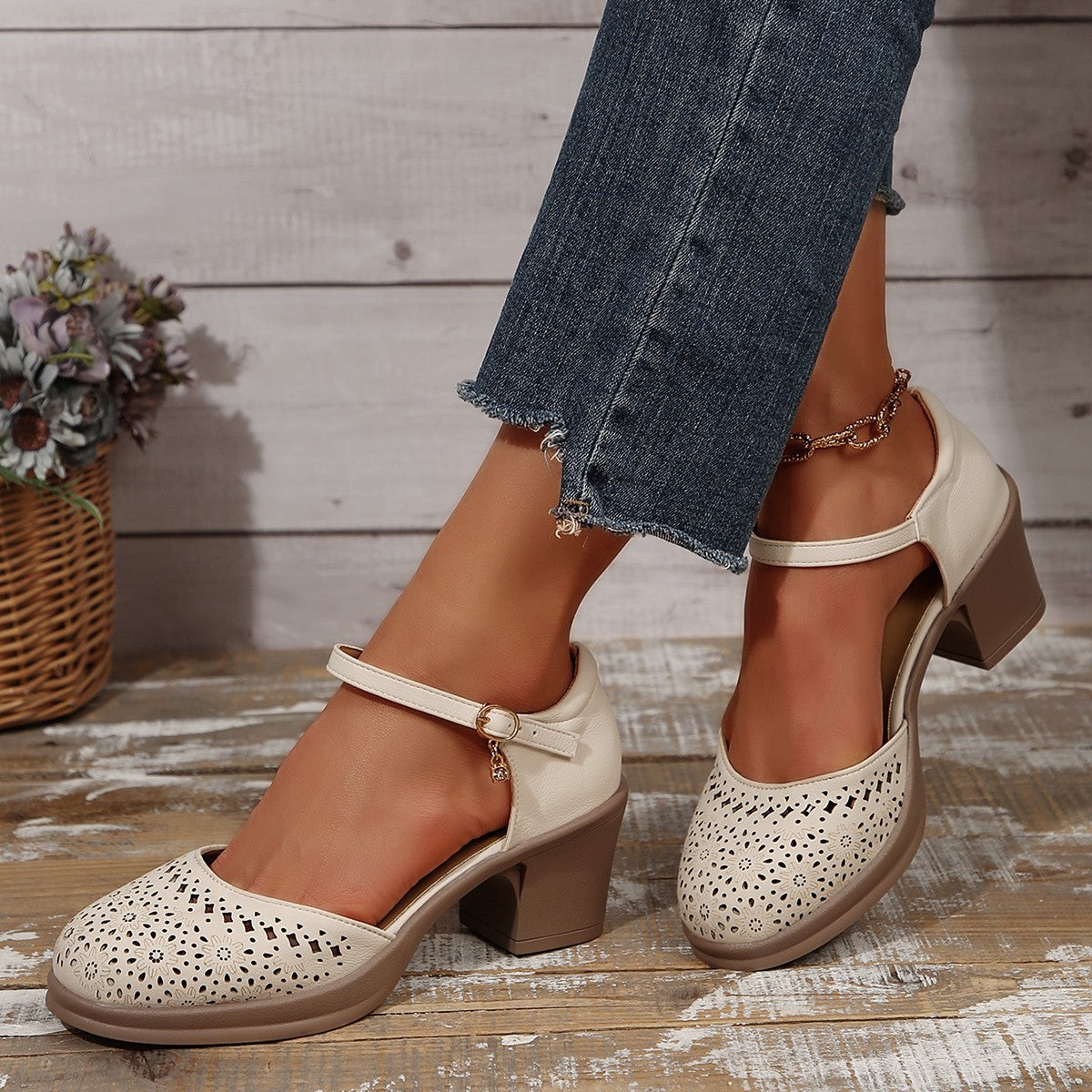 Aspen™ | Elegante Retro-Mesh Sandalen