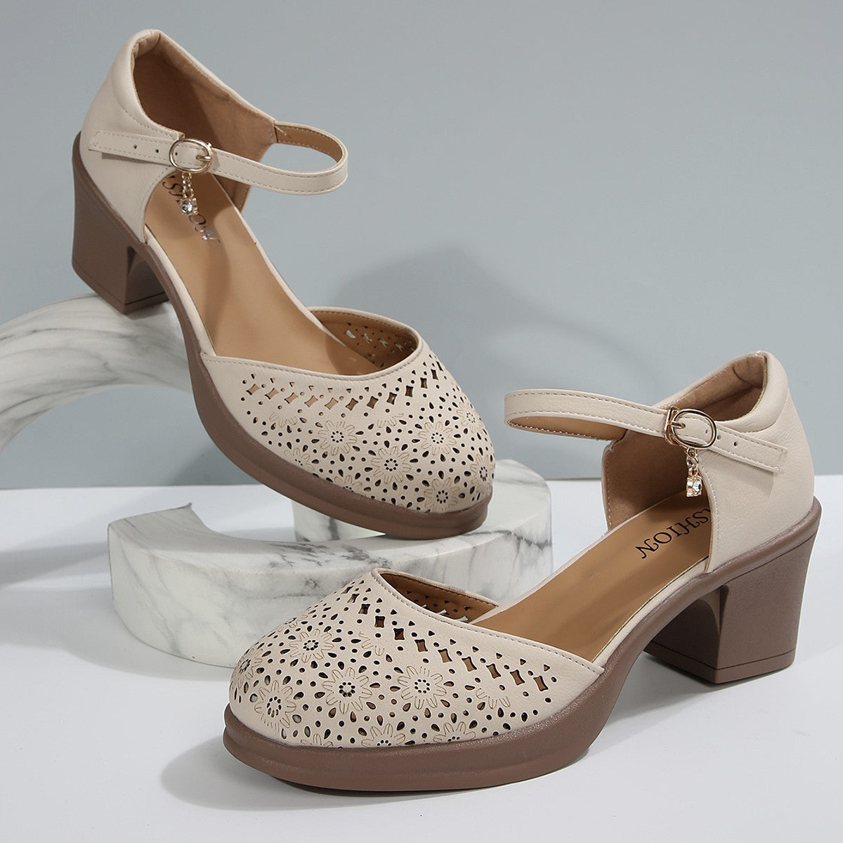 Aspen™ | Elegante Retro-Mesh Sandalen