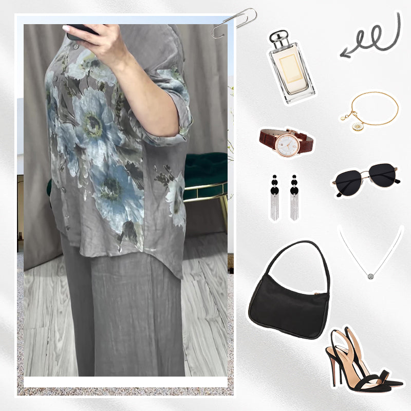 Athena™ | Elegante Florale Lässigkeit