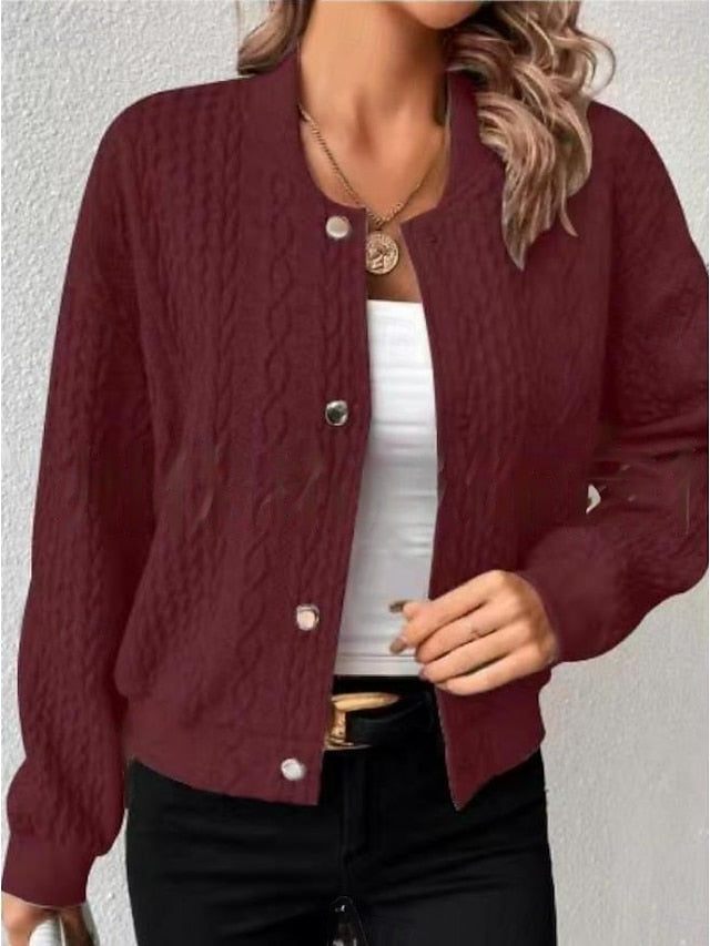 Amara™ | Legere Polyesterjacke, Eleganter Komfort